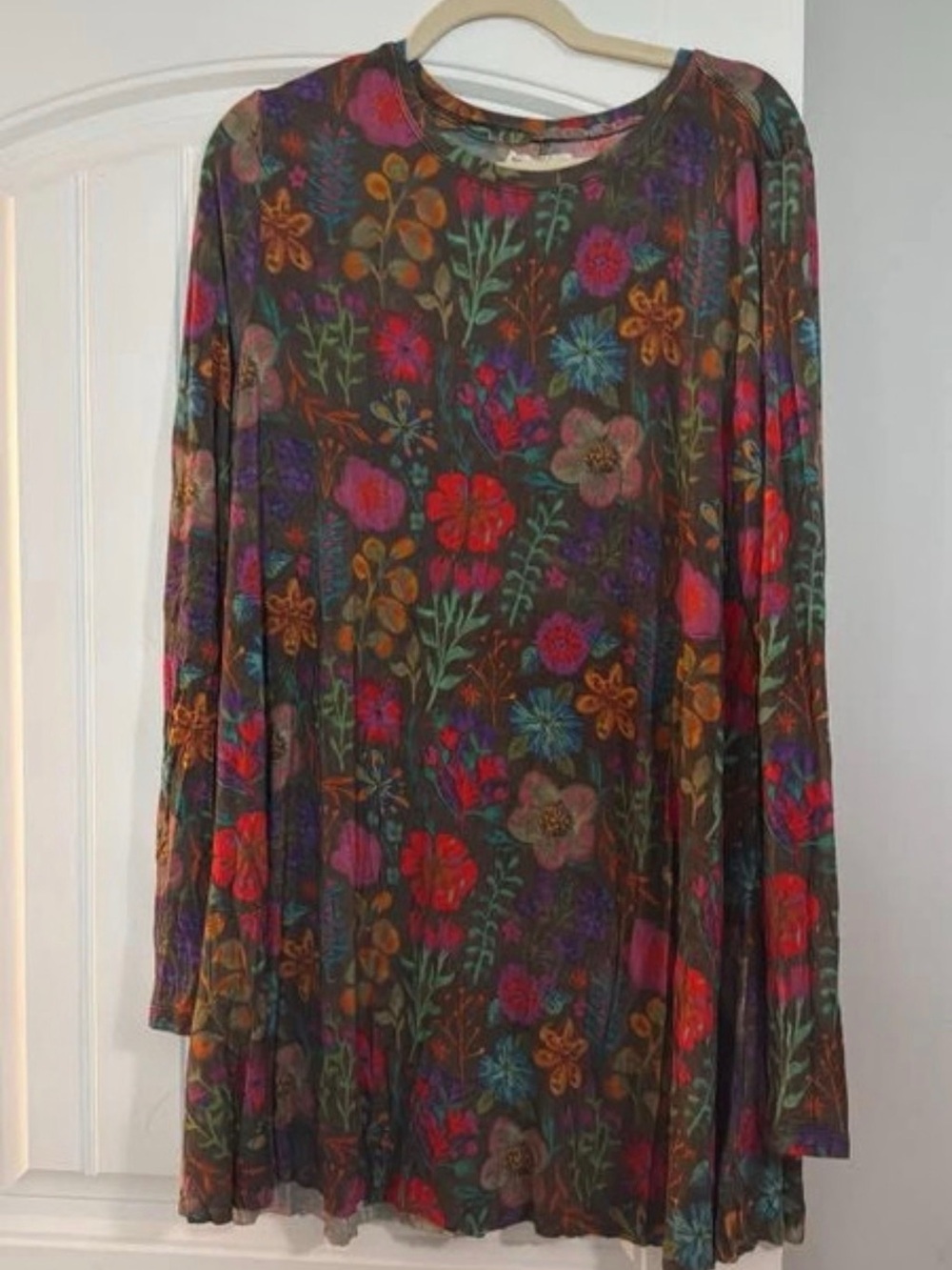 NATURAL LIFE Floral Swing Dress